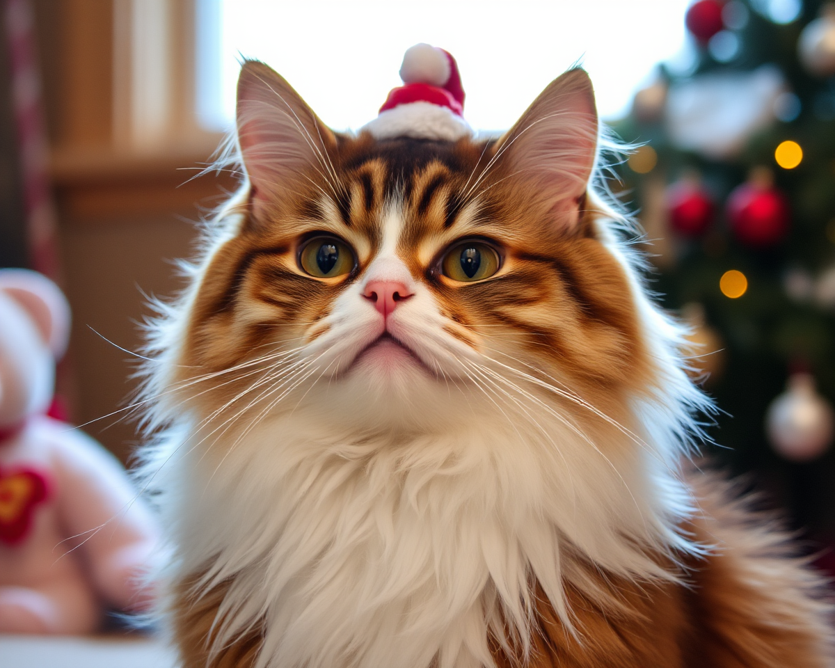 Funny Christmas Pictures of Cats Bring Joy