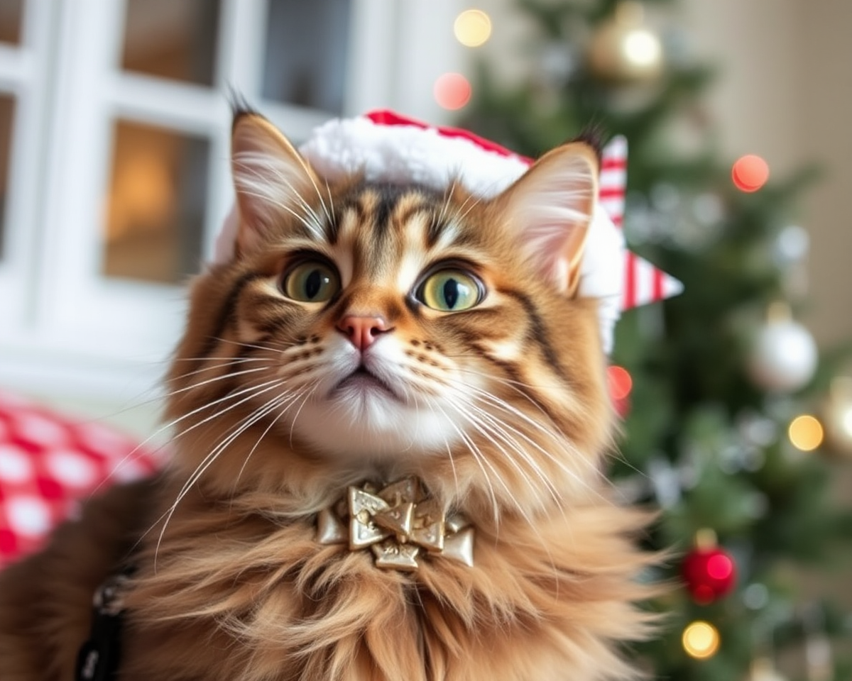 Funny Christmas Cat Pictures to Brighten Your Day