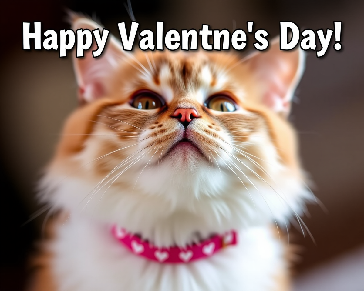 Funny Cat Valentines Day Pictures to Share