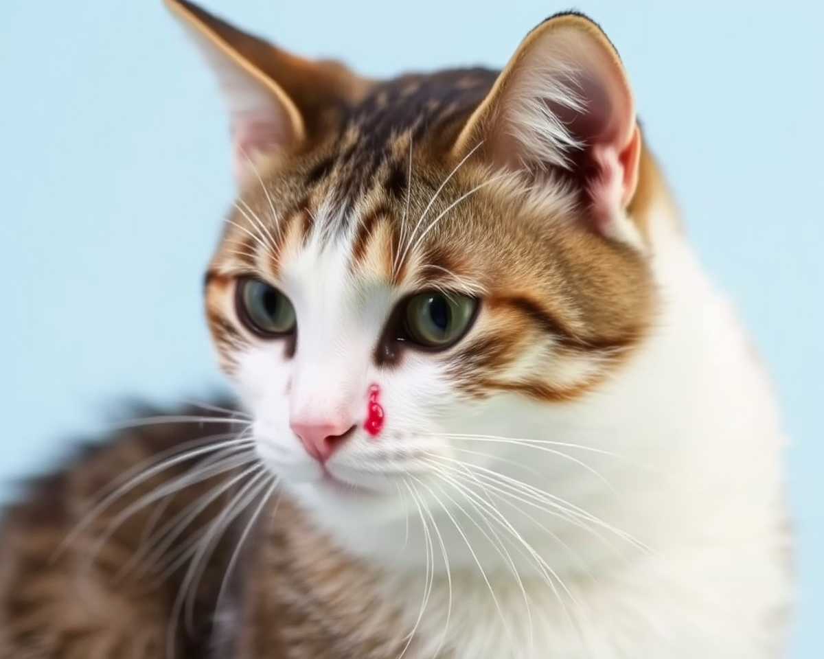 Images of Snake Bites on Cats' Fur