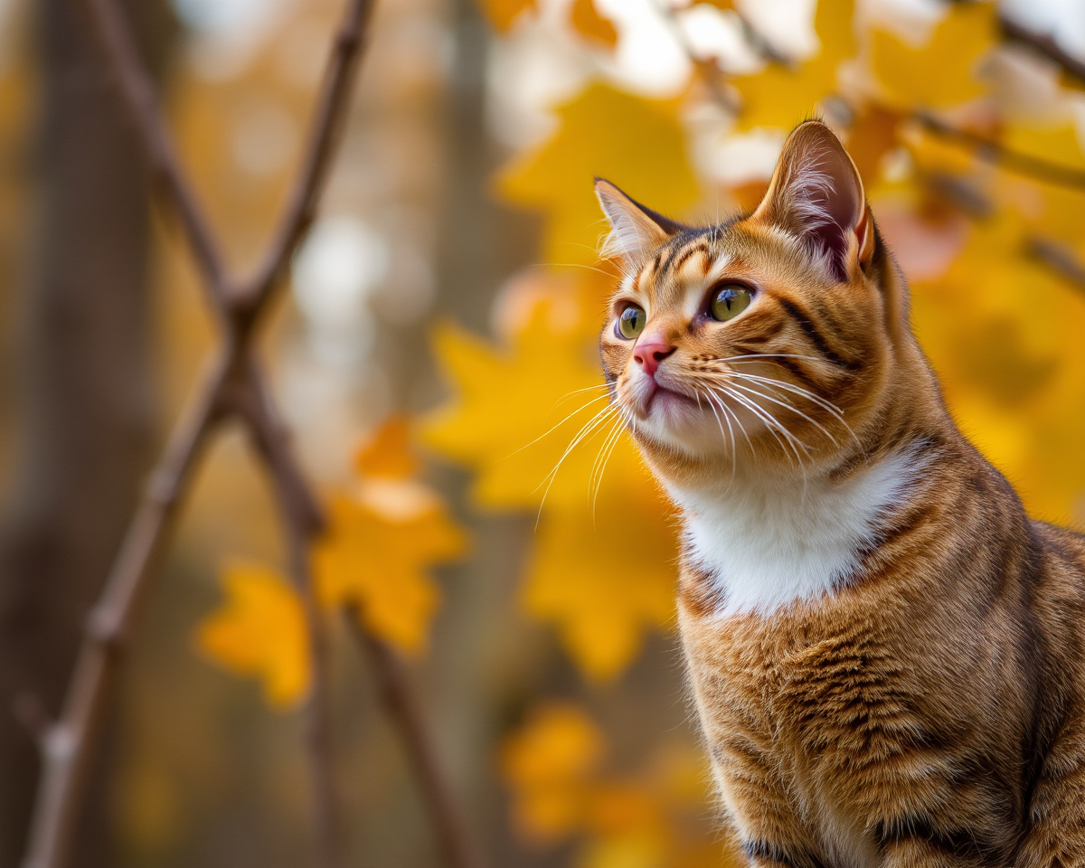 Autumn Cat Images: Cozy Seasonal Portraits