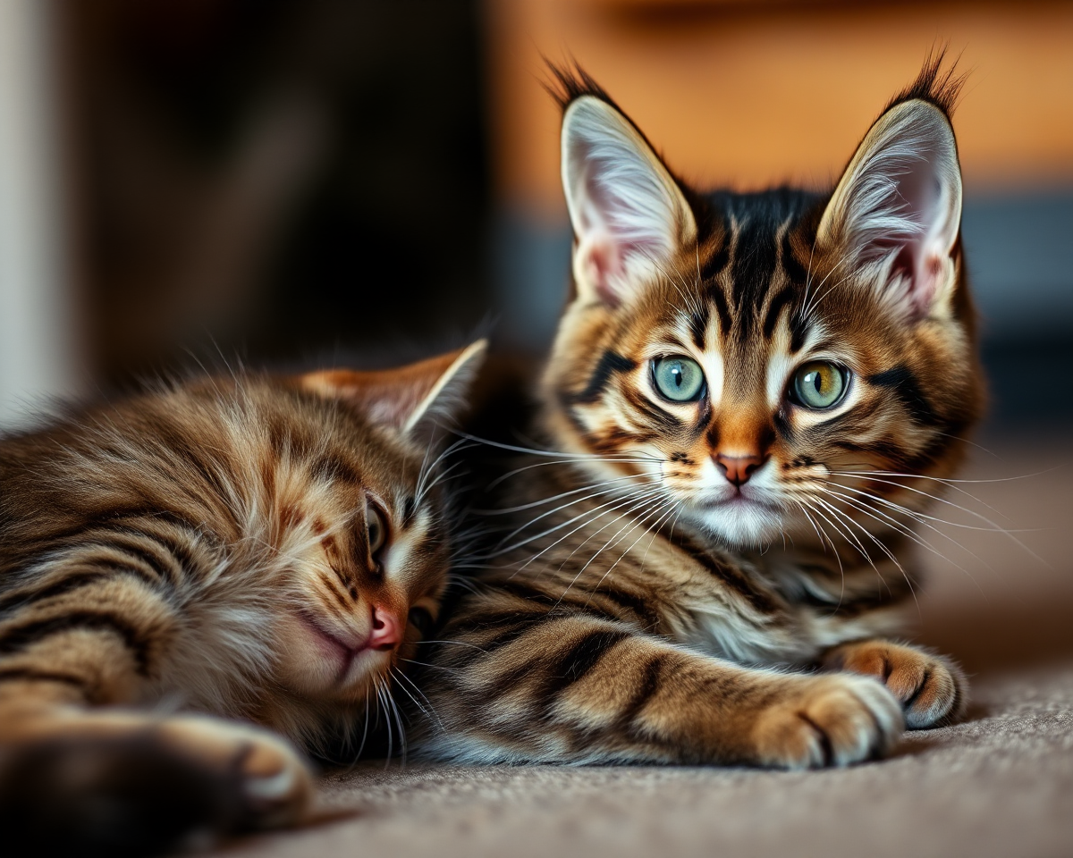 Maine Coon Cat Kitten Pictures: Adorable Kitten Cuteness Overload