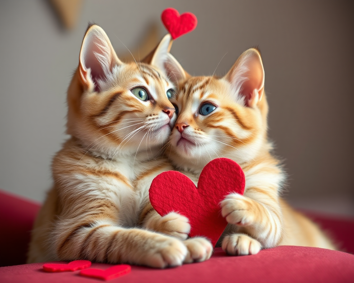 Valentine Cats Pictures: Heartwarming Moments of Feline Affection