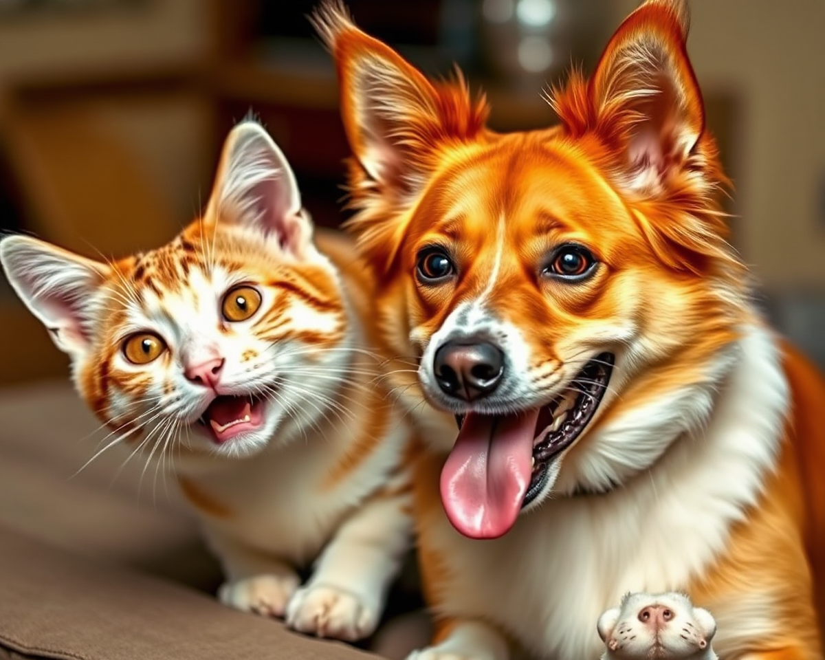 Funny Cat and Dog Image Collection