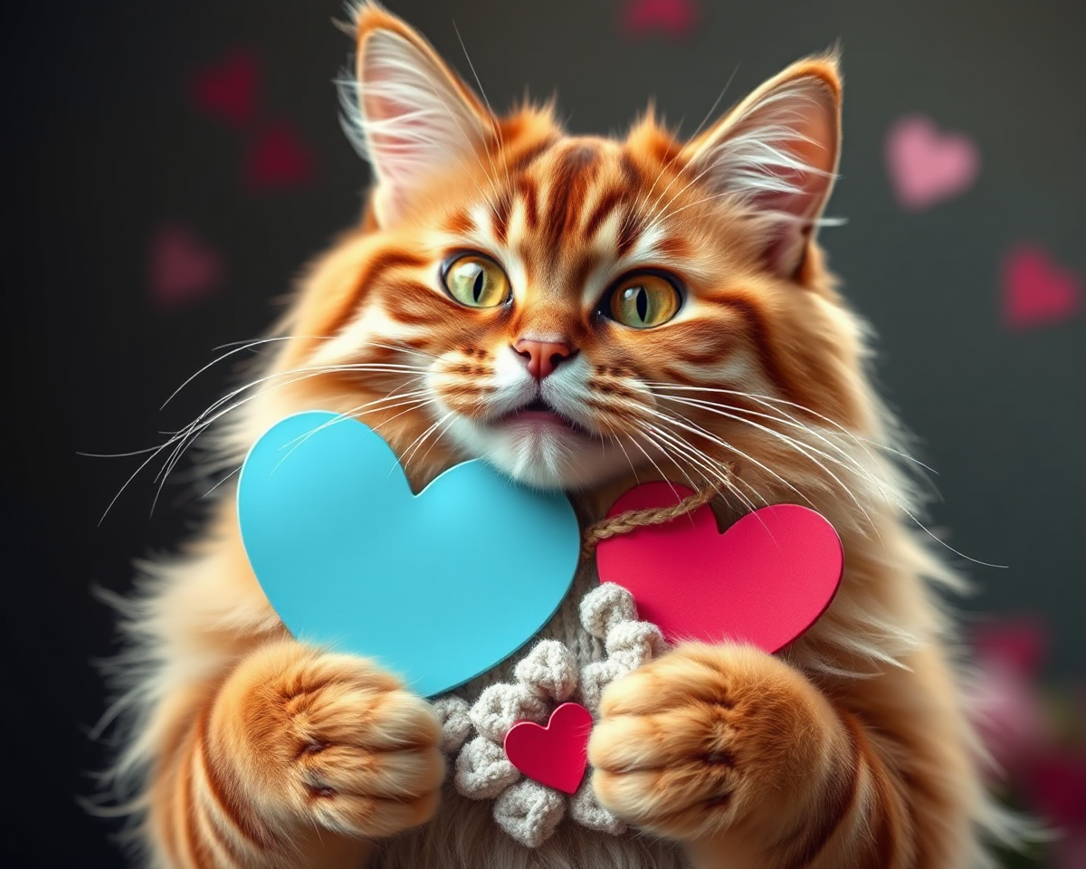 Funny Cat Valentines Day Pictures to Enjoy