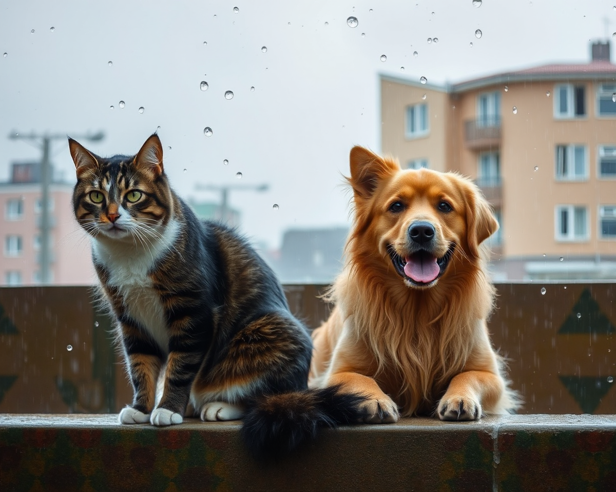 Raining Cats and Dogs Photos: Unusual Weather Conditions Captured on Camera