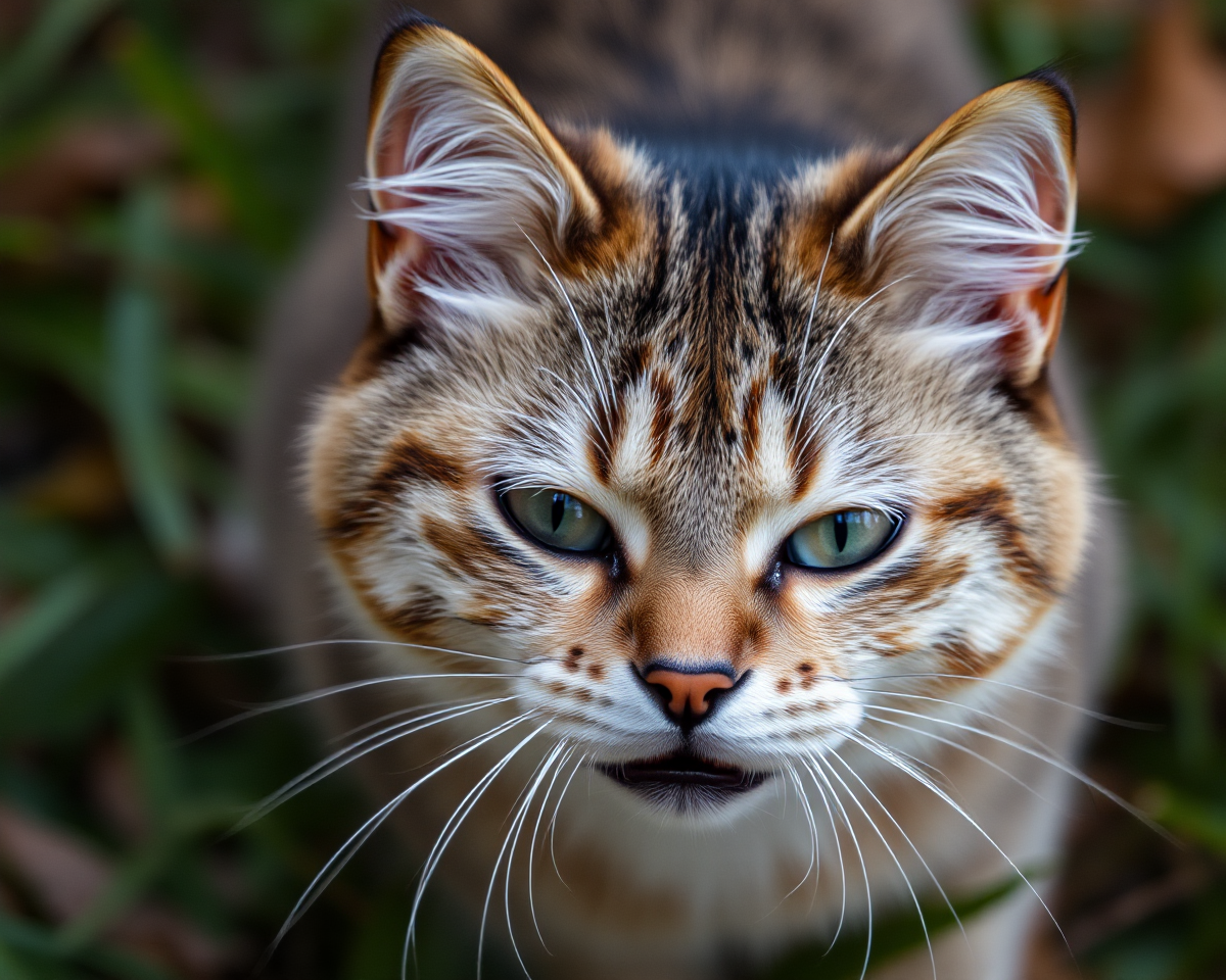 Cursed Cat Pictures Fill Social Media Feeds