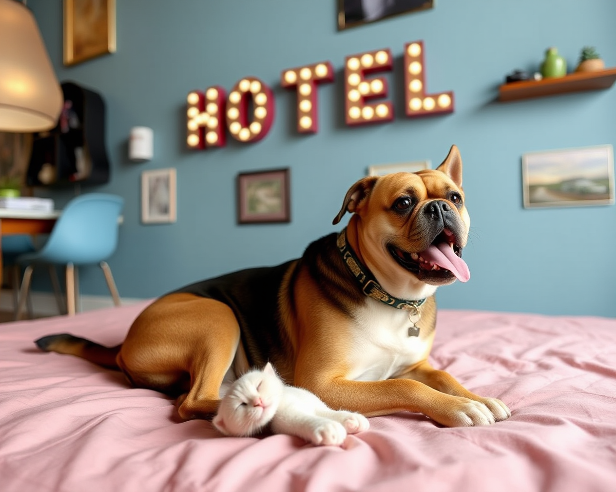 Hotel for Dogs and Cats Photos Showcase Available