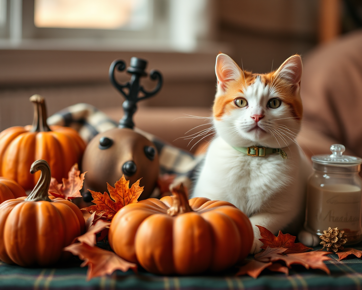 Cats and Thanksgiving Pictures: A Delightful Combination