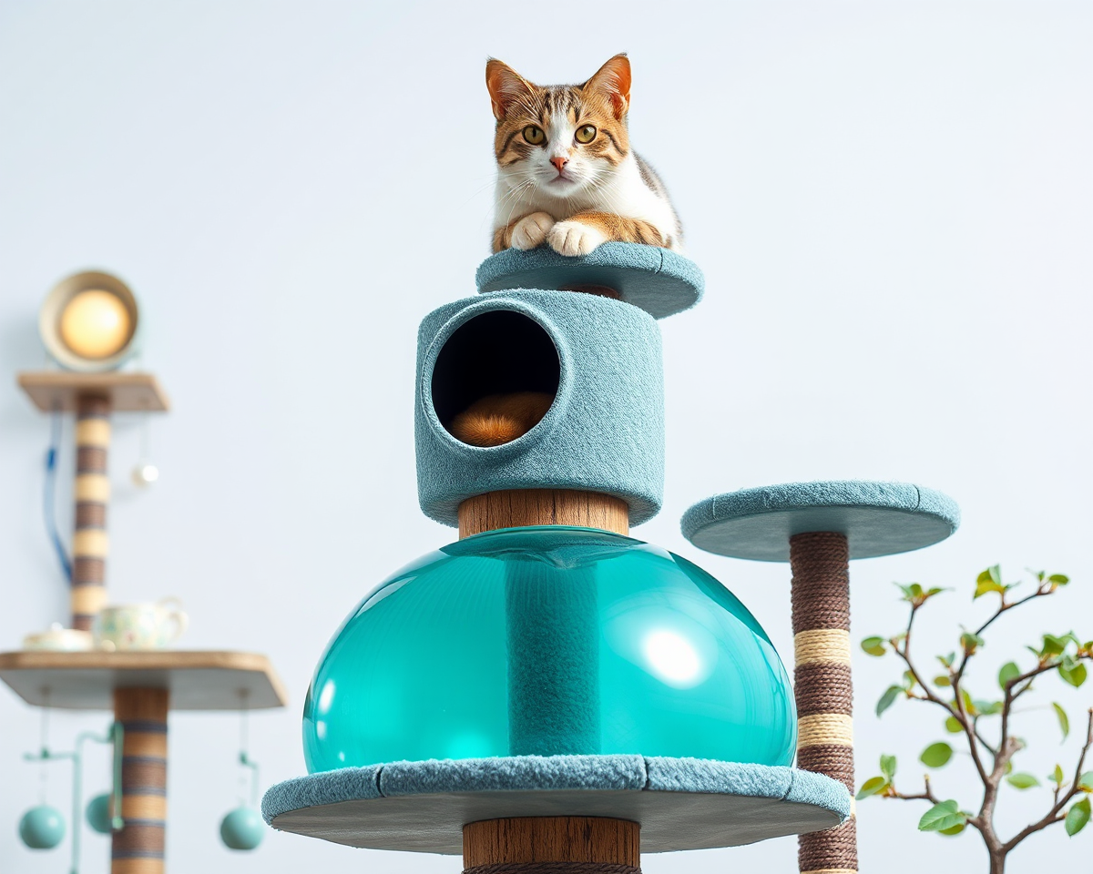 Cat Tower Images: Feline Fun and Games Structures