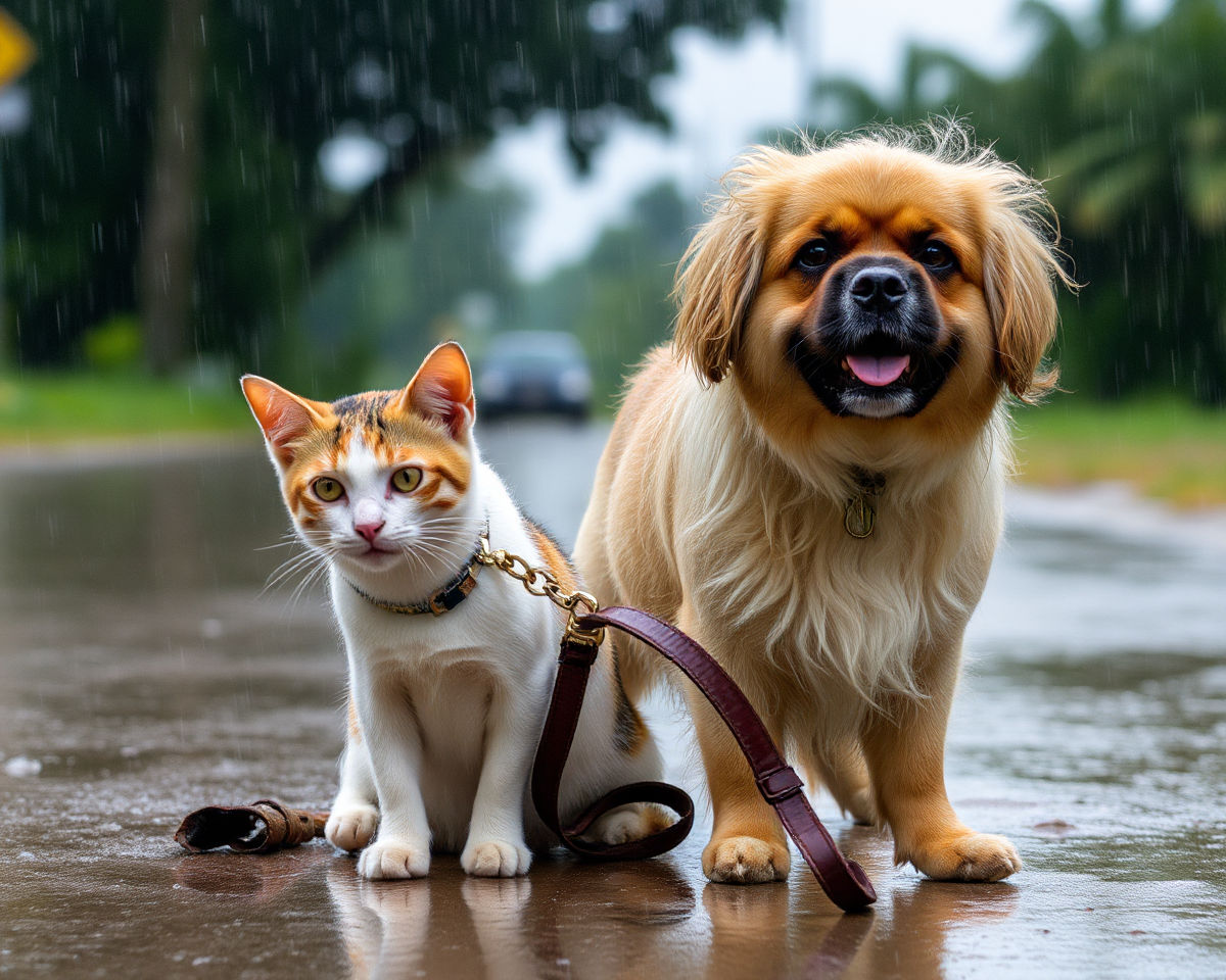 Raining Cats and Dogs Photos: Capturing the Fury of the Storm