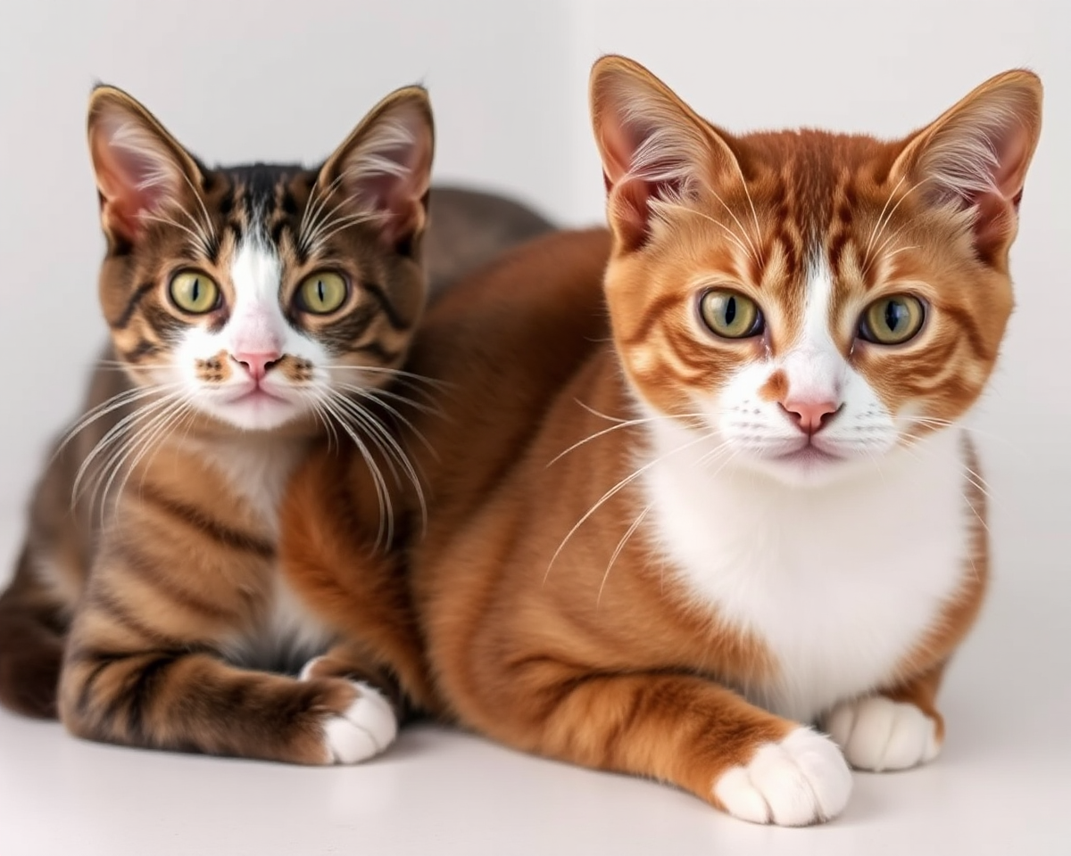 Photographs of Neutered Male Cats Displayed