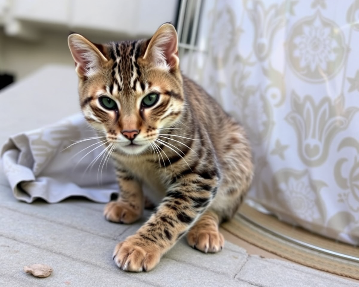 Pictures of Bobcat and Domestic Cat Hybrids