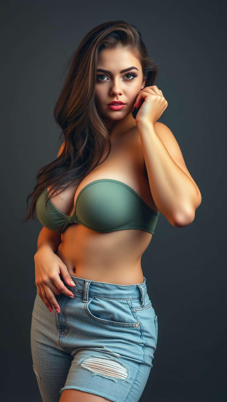 Beautiful Women with Large Boobs Profiled