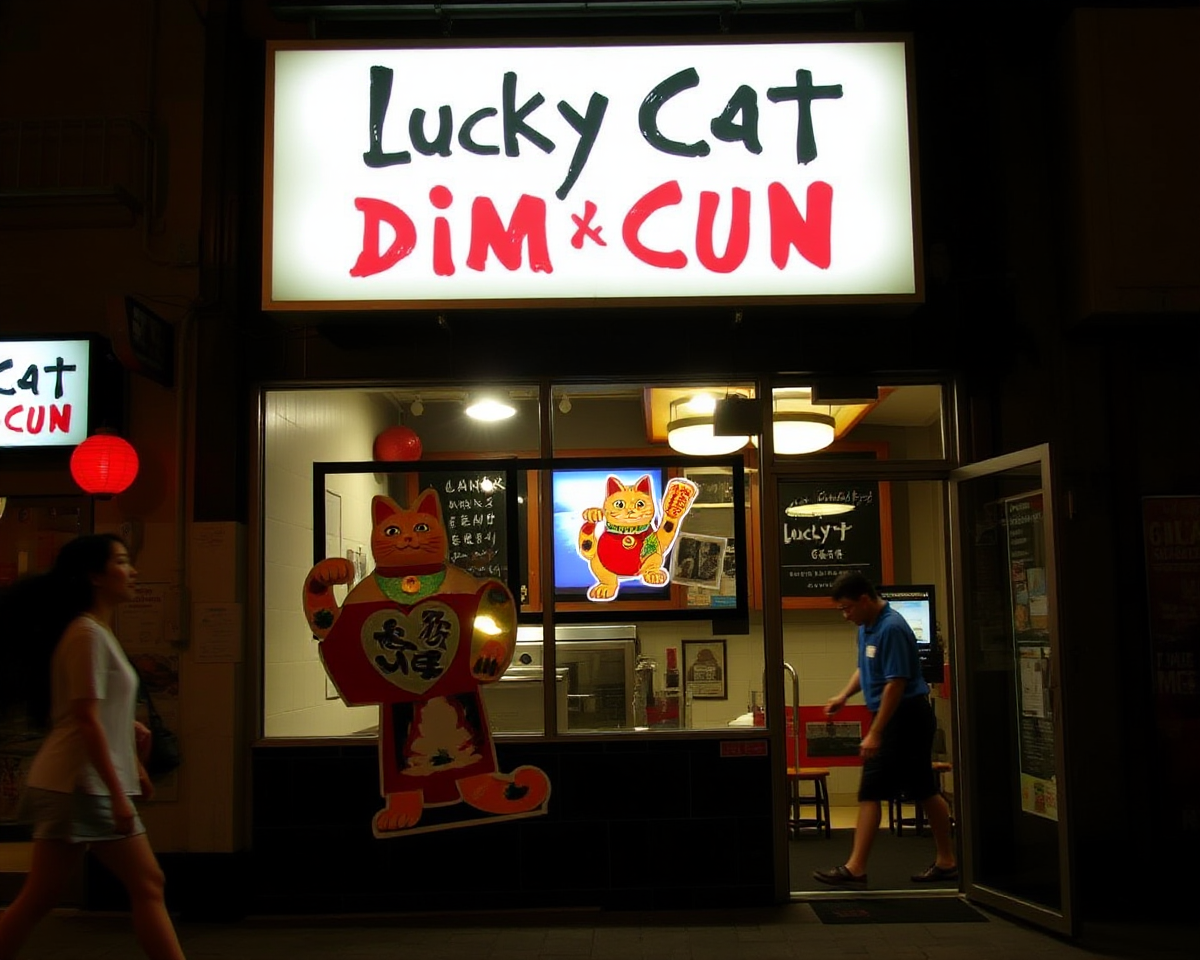 Lucky Cat Dim Sum Restaurant Photo Gallery