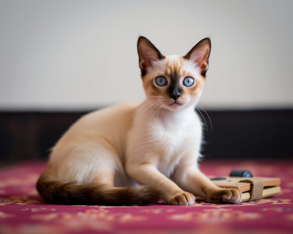 Unique Balinese Cat Photography Samples