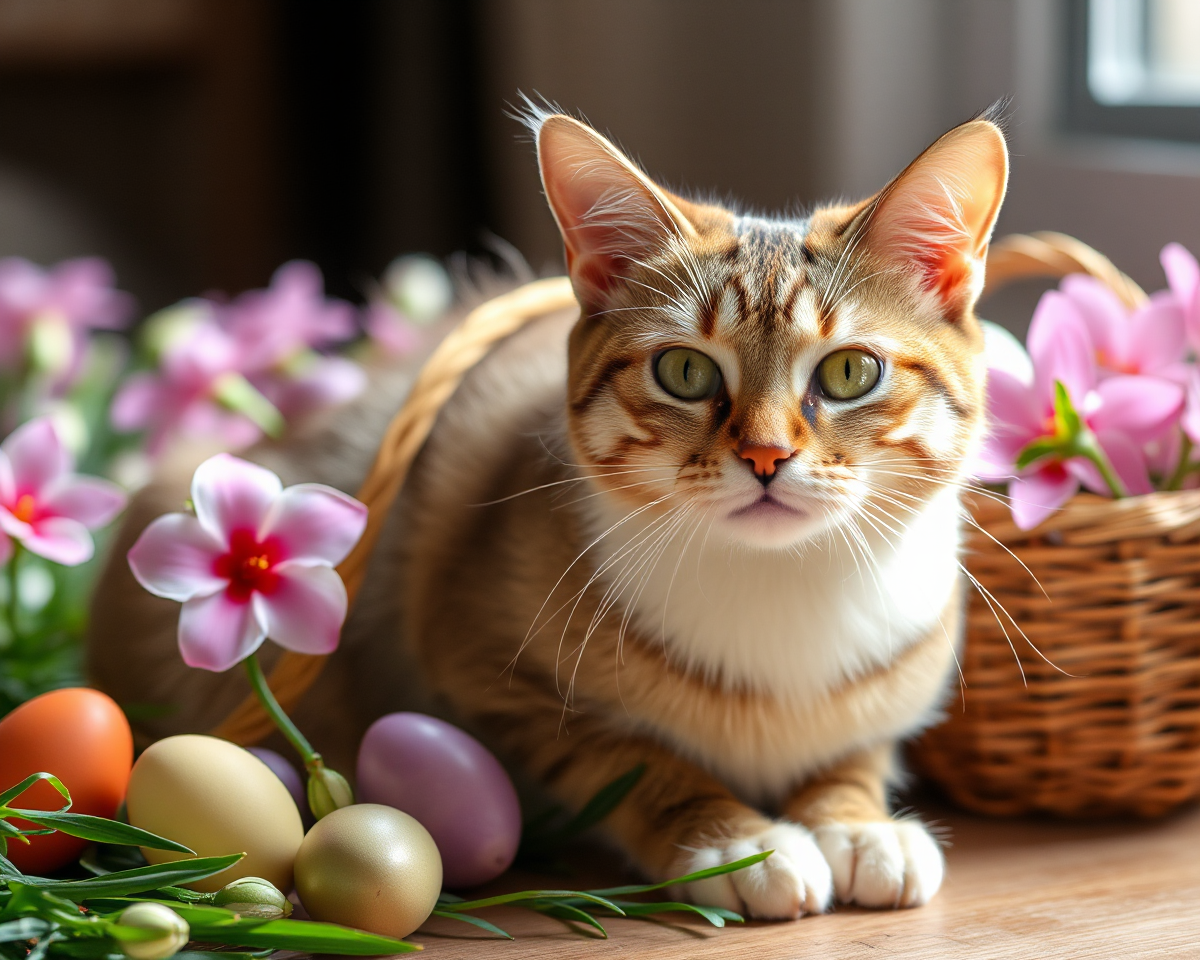 Cat Easter Pictures for a Joyful Celebration