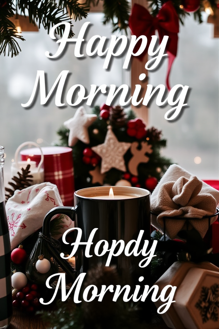 Morning Holiday Greetings with Lovely Images