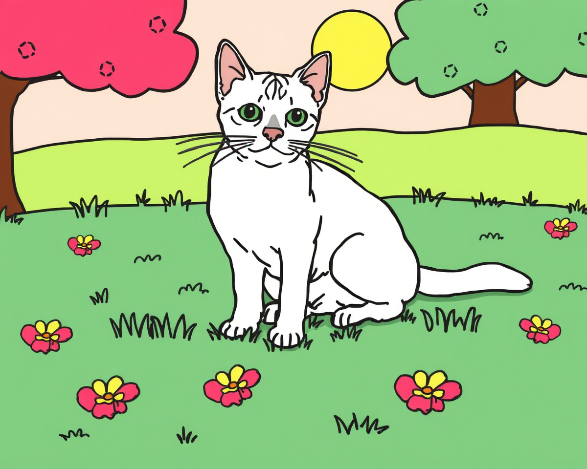 Coloring Adventures with Cats and Dogs