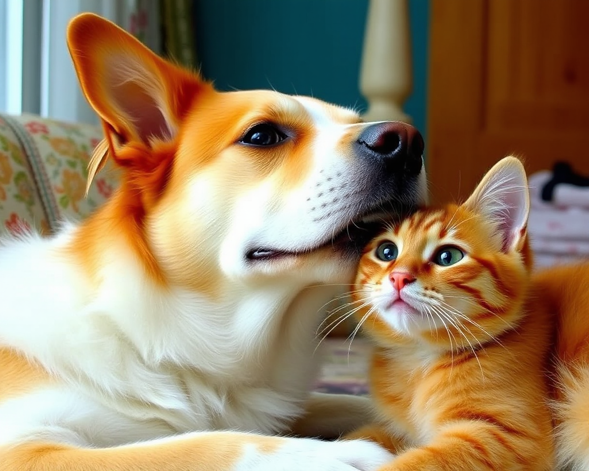 Dog and Cat Pictures Funny and Heartwarming Moments Shared