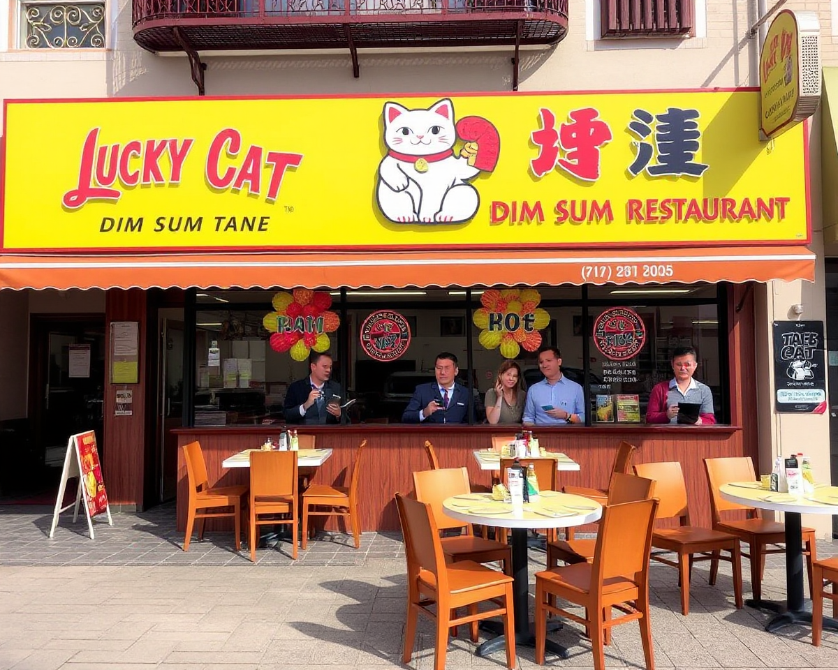 Lucky Cat Dim Sum Restaurant Interior Photos