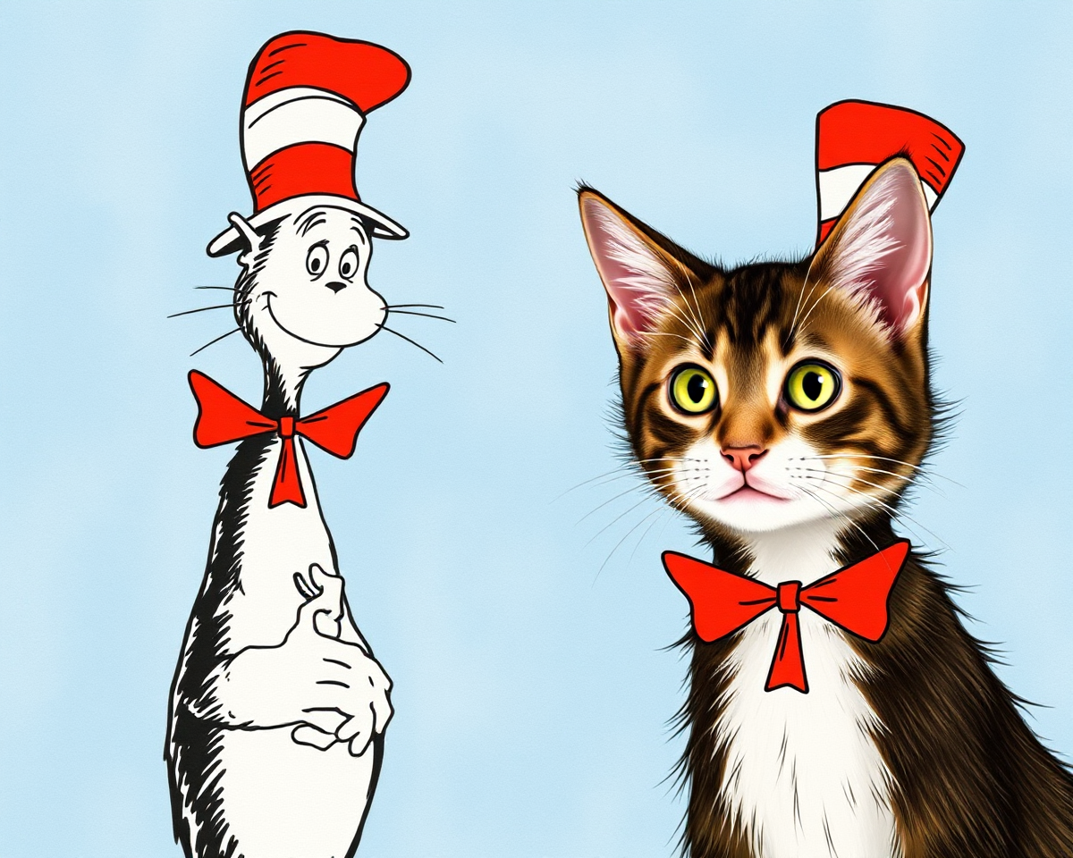 Cat and the Hat Picture Gallery