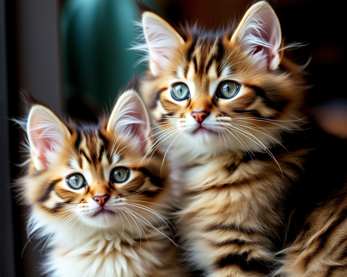 Maine Coon Cat Pictures Featuring Cute Kittens