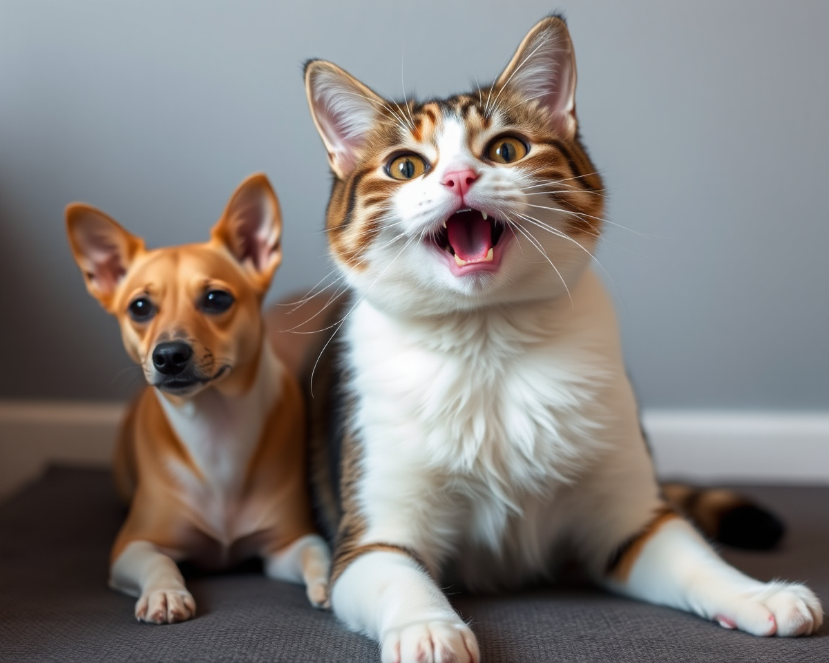 Funny Cat and Dog Pictures Showcase