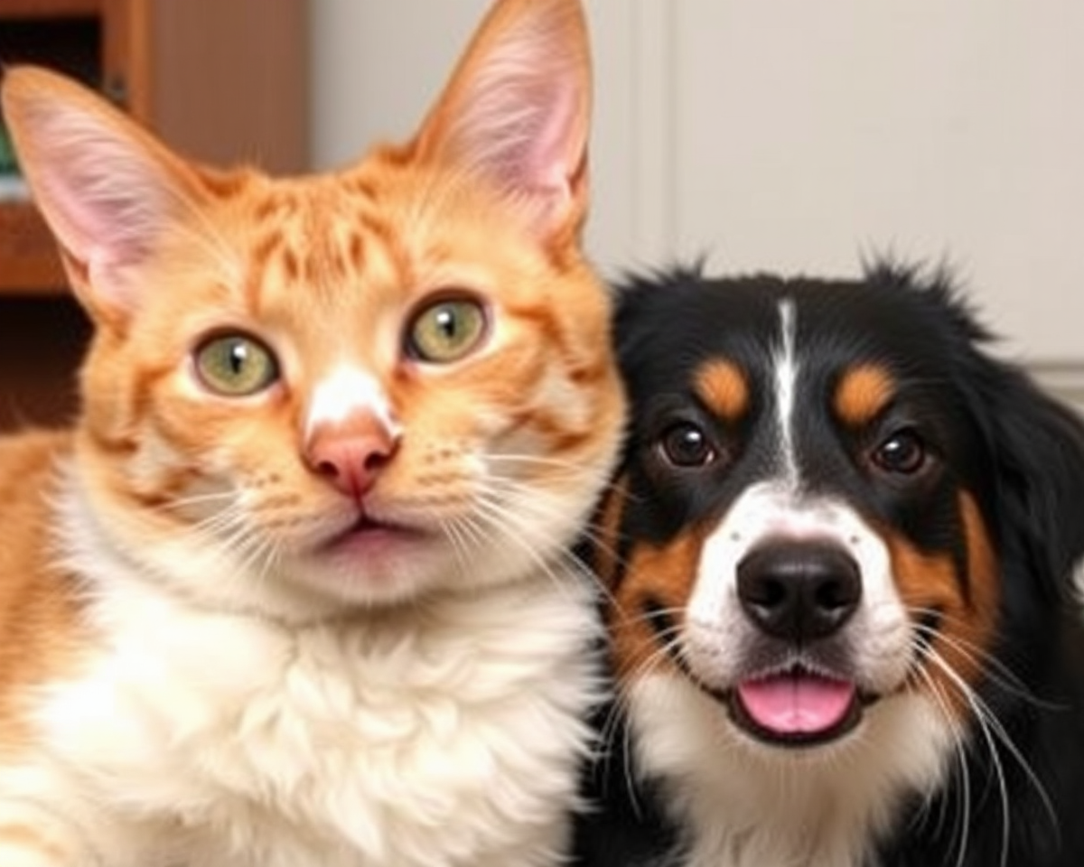 Cat and Dog Funny Photo Gallery