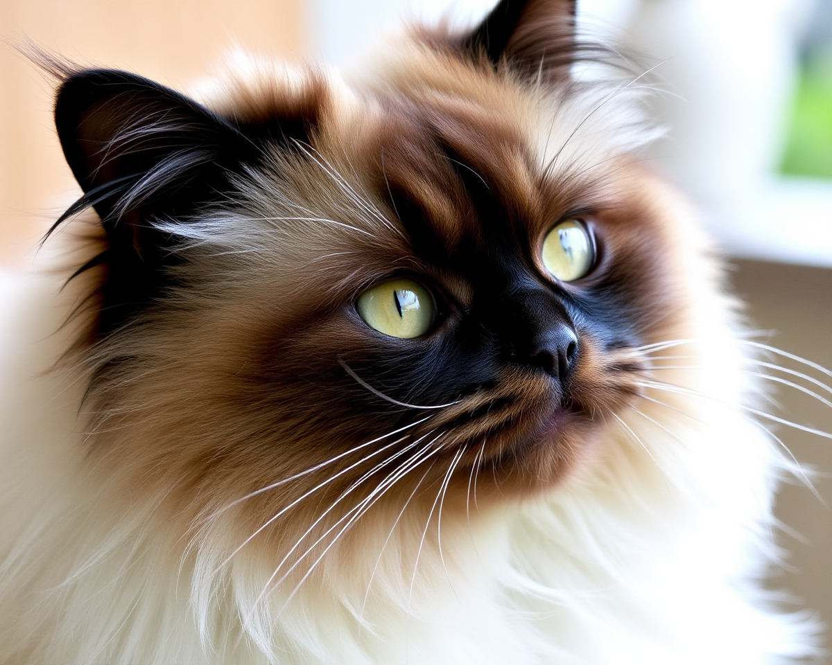 Himalayan Cat Pictures Highlight Vibrant Coat Patterns