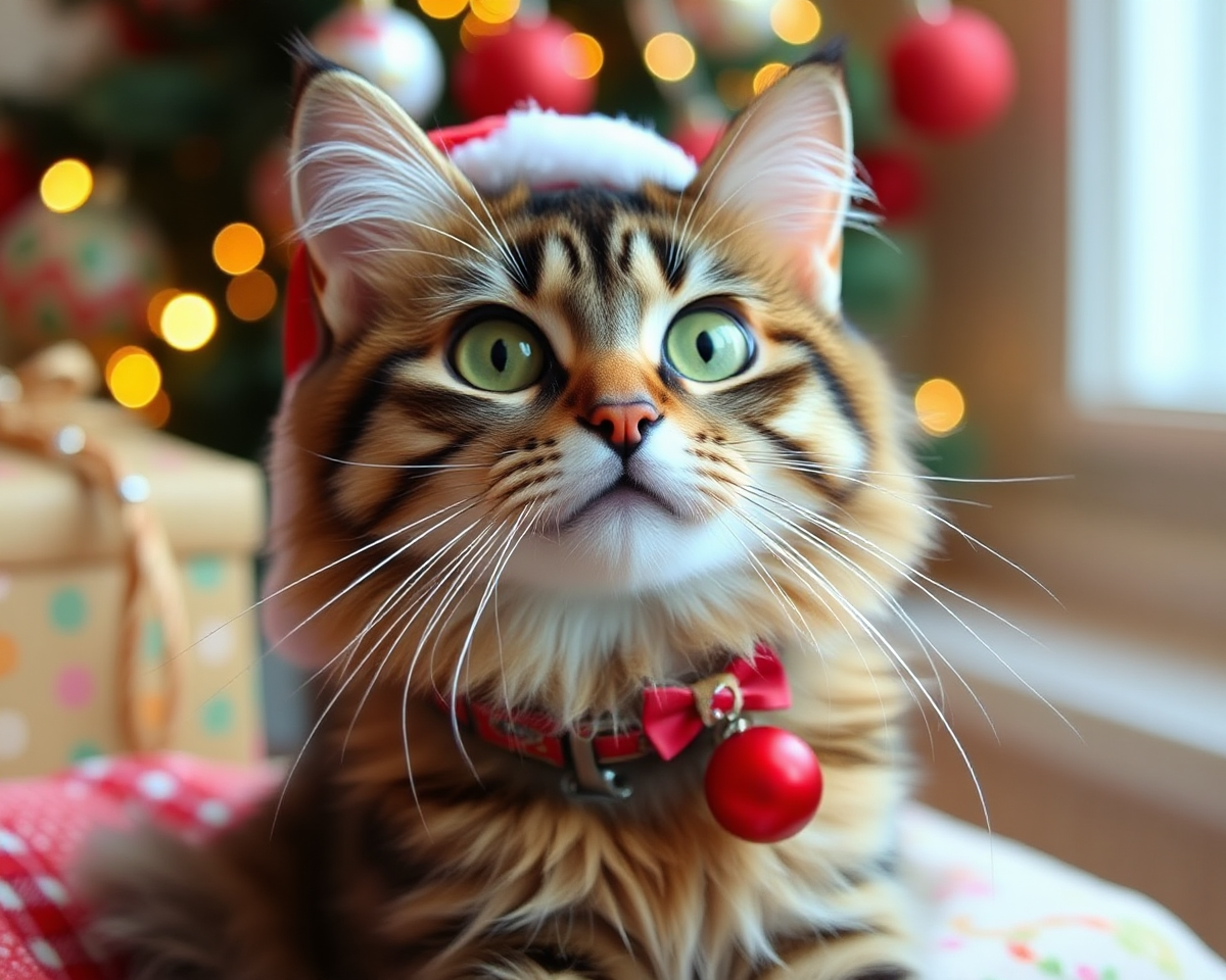 Funny Christmas Cat Photos to Spread Cheer