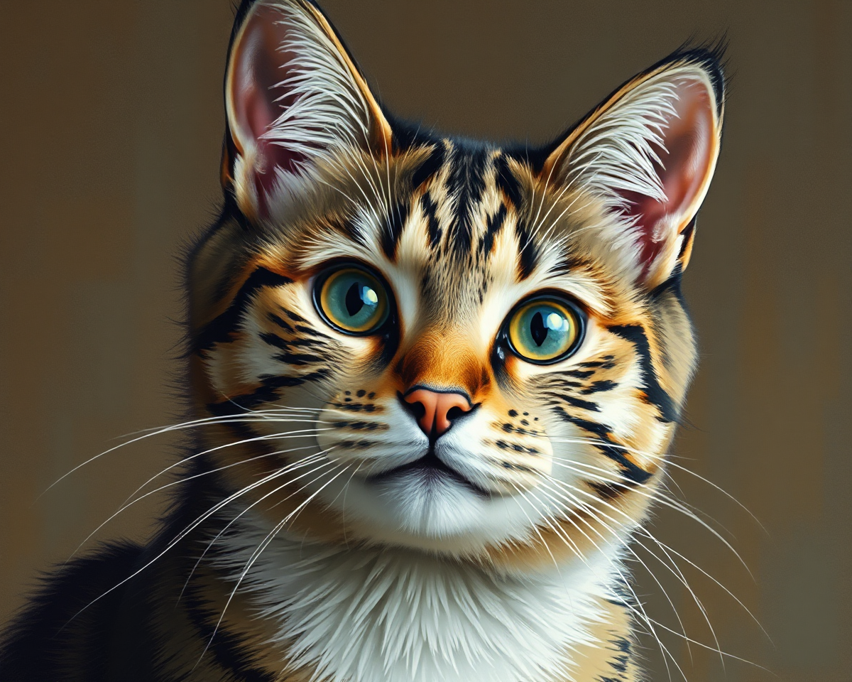 Feline Artistry in Cat Picture Form