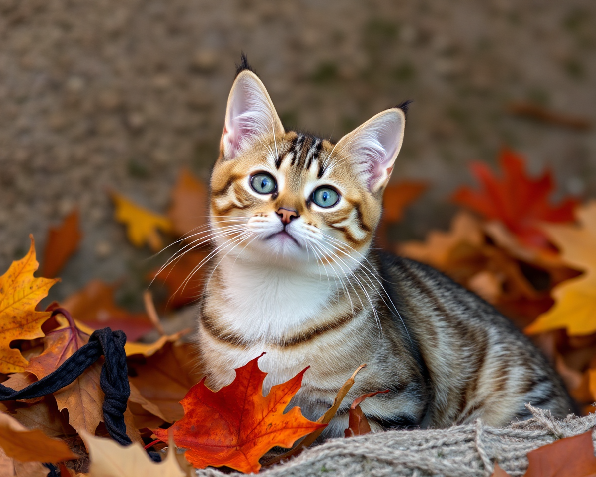 Autumn Cat Images: Capturing Feline Joy