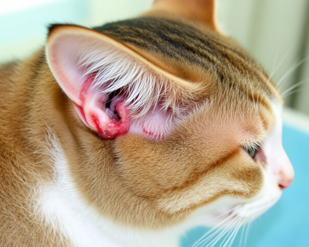 Feline Ear Hematomas: Pictures and Veterinary Care