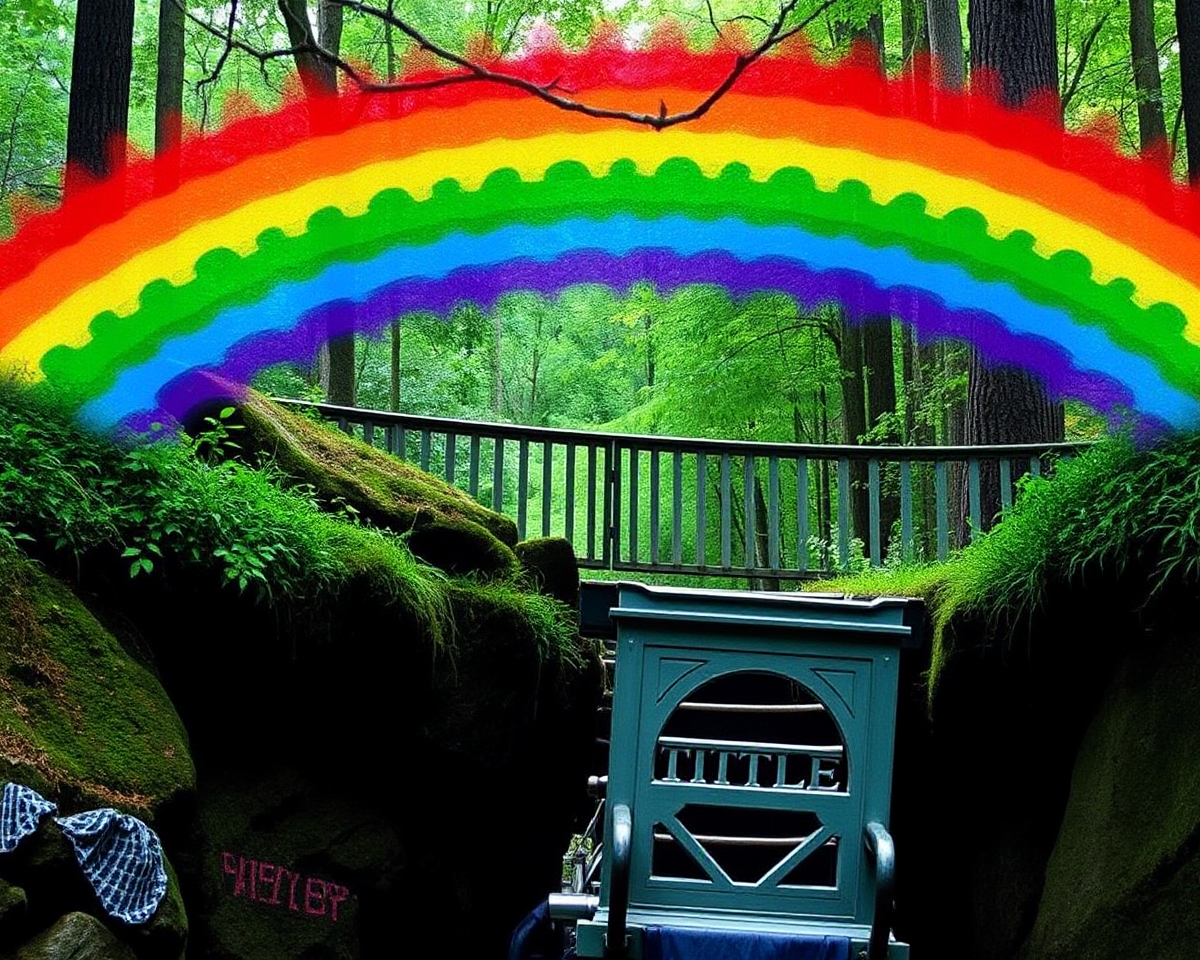 Rainbow Bridge for Cats Images: A Beautiful Concept