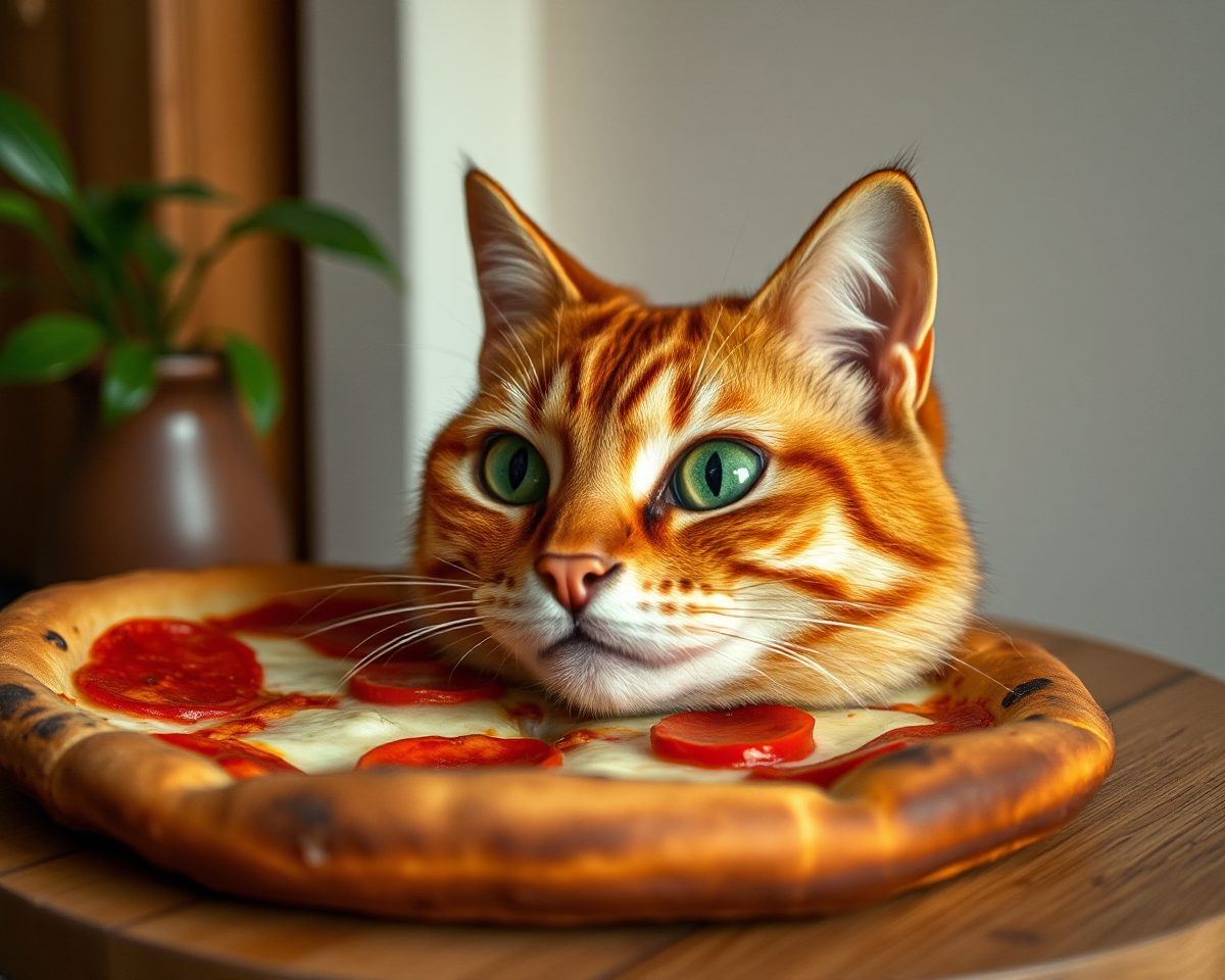 Pizza Cat Max Photos: Cat's Eye View of Pizza Heaven