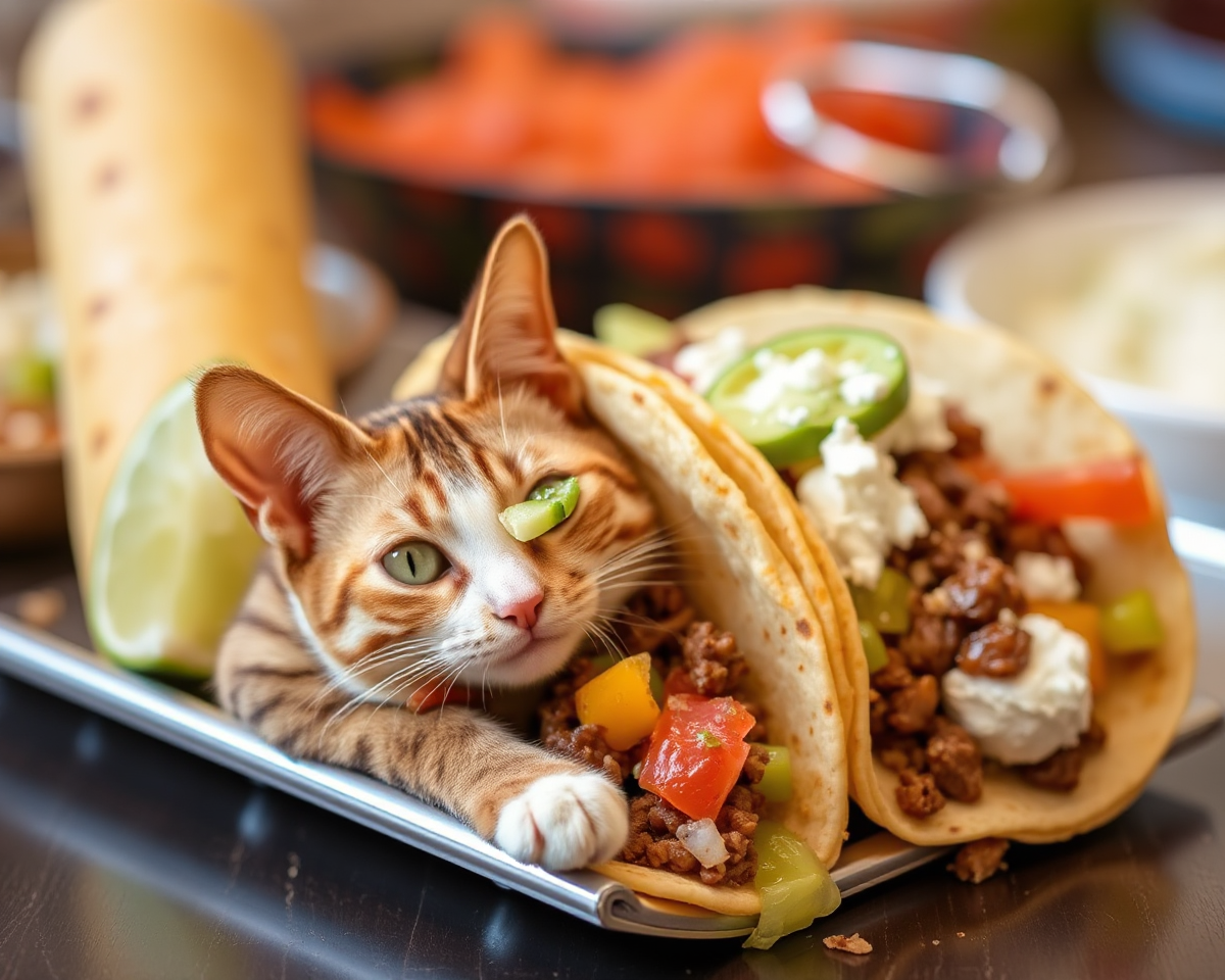 Meow Munchies: Taco Cat Photos Unleashed