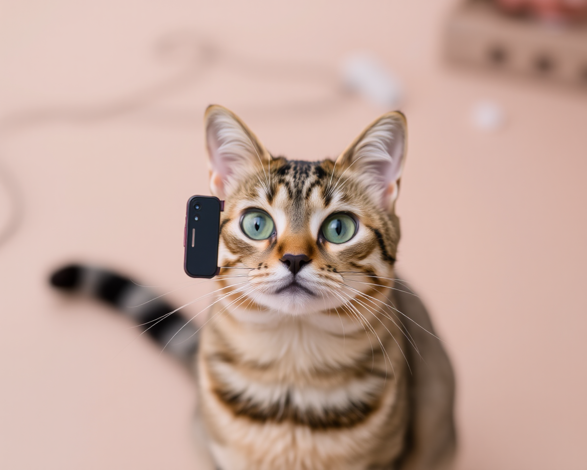 Cat Taking a Picture: Whimsical Whimsy with a Camera