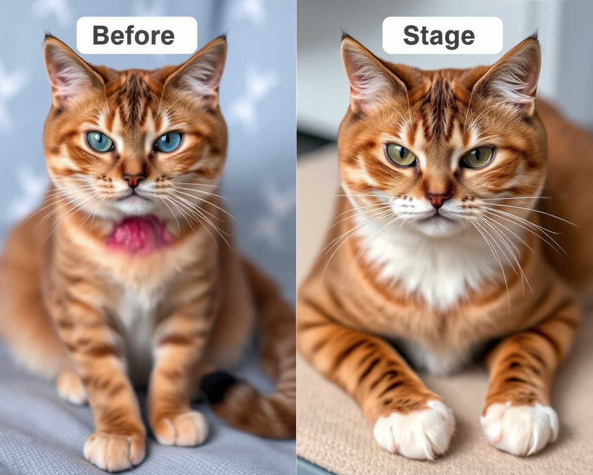 Cat Wound Healing Stages Pictures and Self-Care Tips