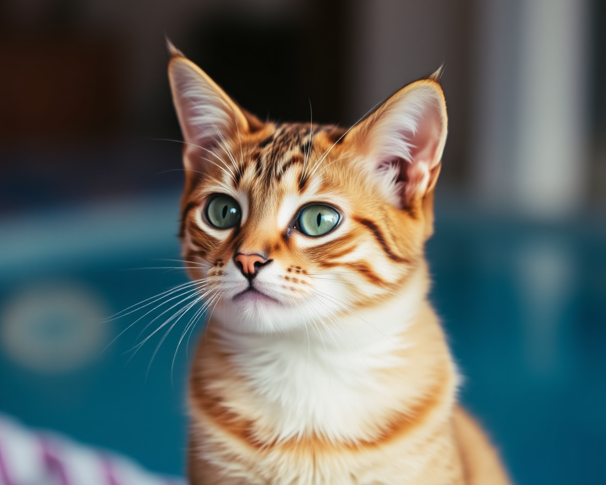 Random Cat Photos Capture Adorable Feline Portraits