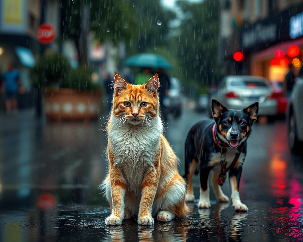 Raining Cats and Dogs Photos: Heavy Rain and Strong Winds