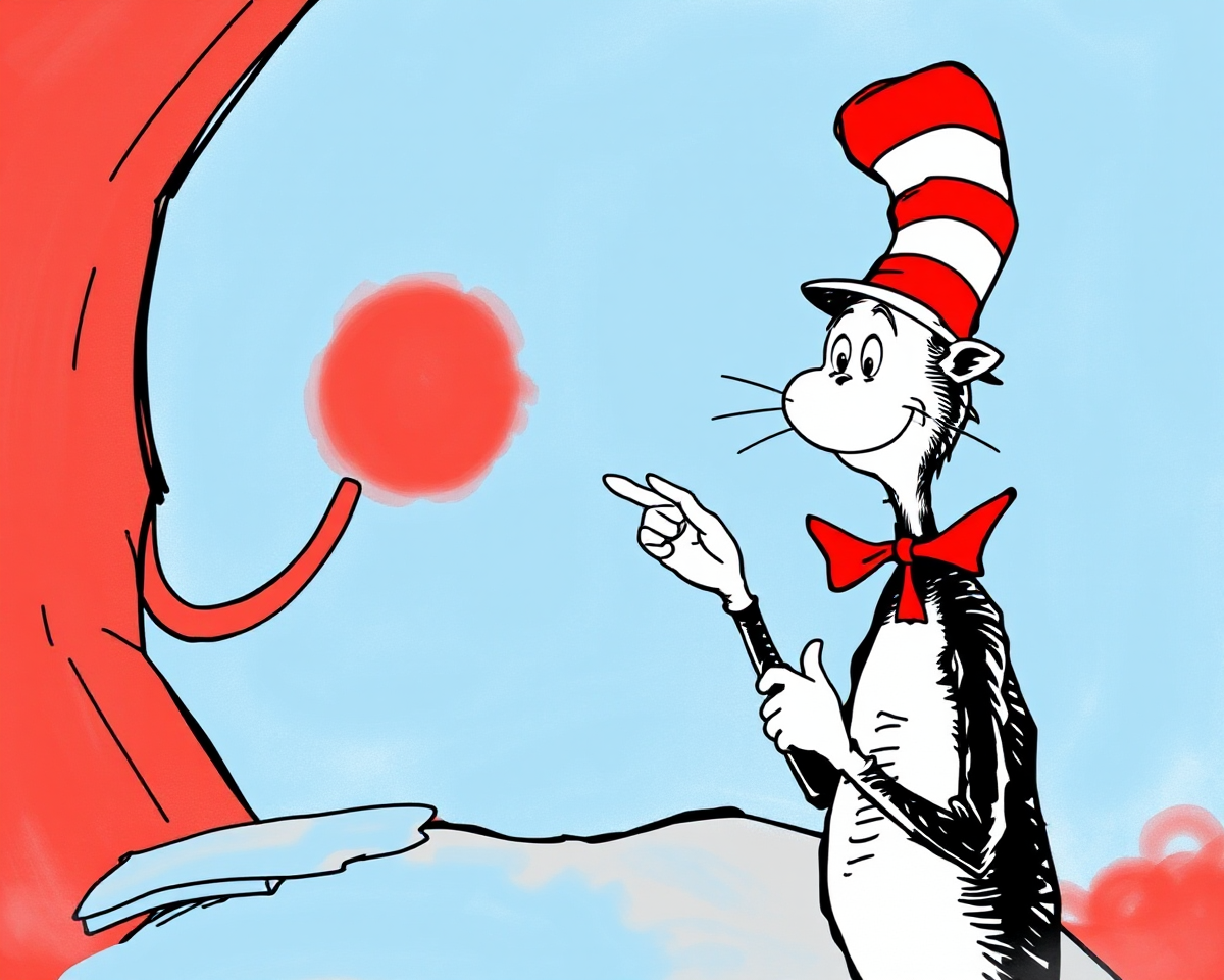 Cat and the Hat Pictures: Playful Artistic Expressions