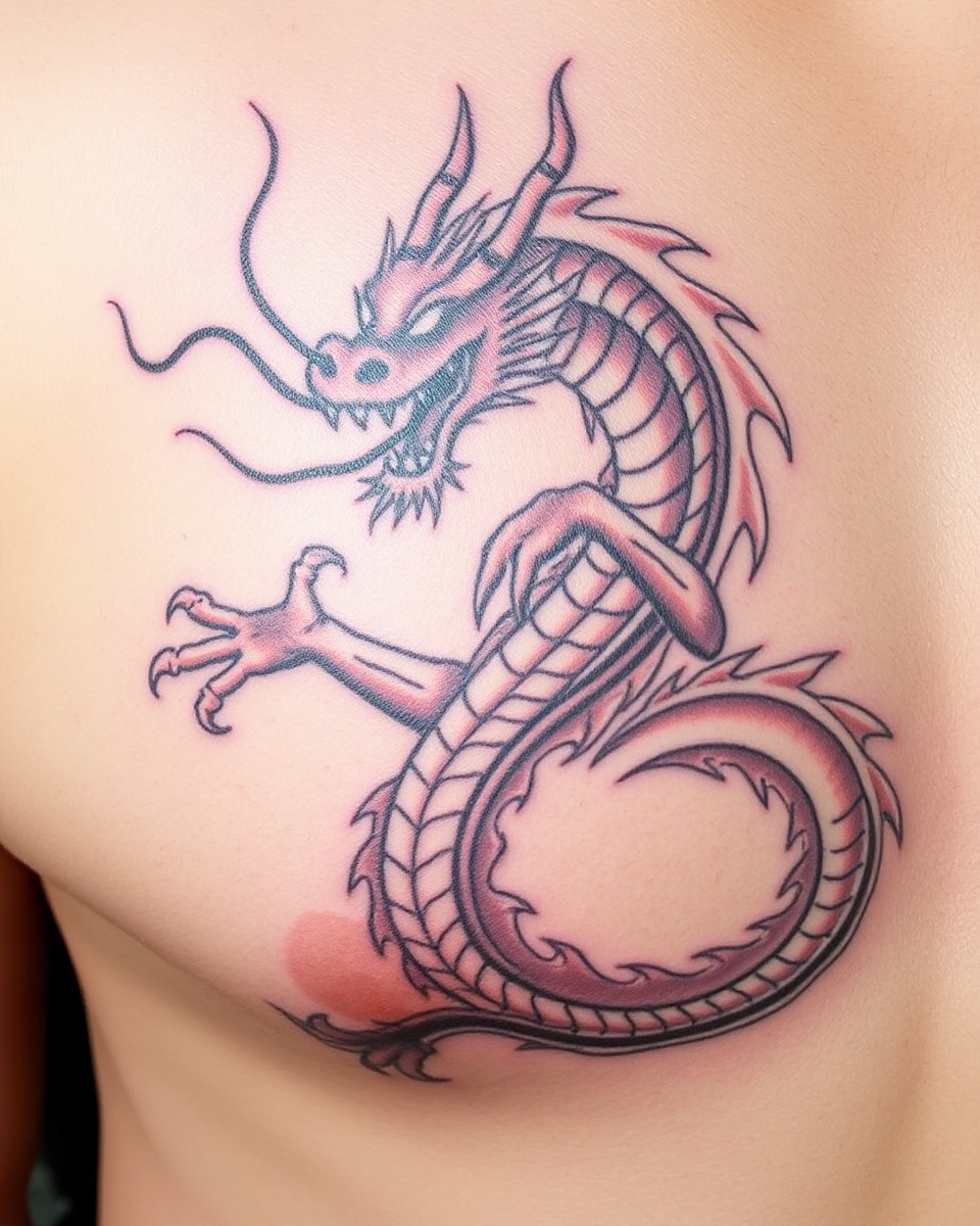 Dragon Tattoos and Their Representation in Art