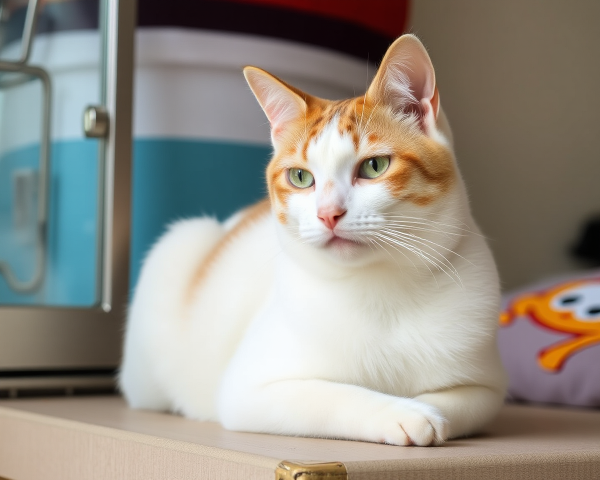 Turkish Van Cat Images Feature Large Green Eyes