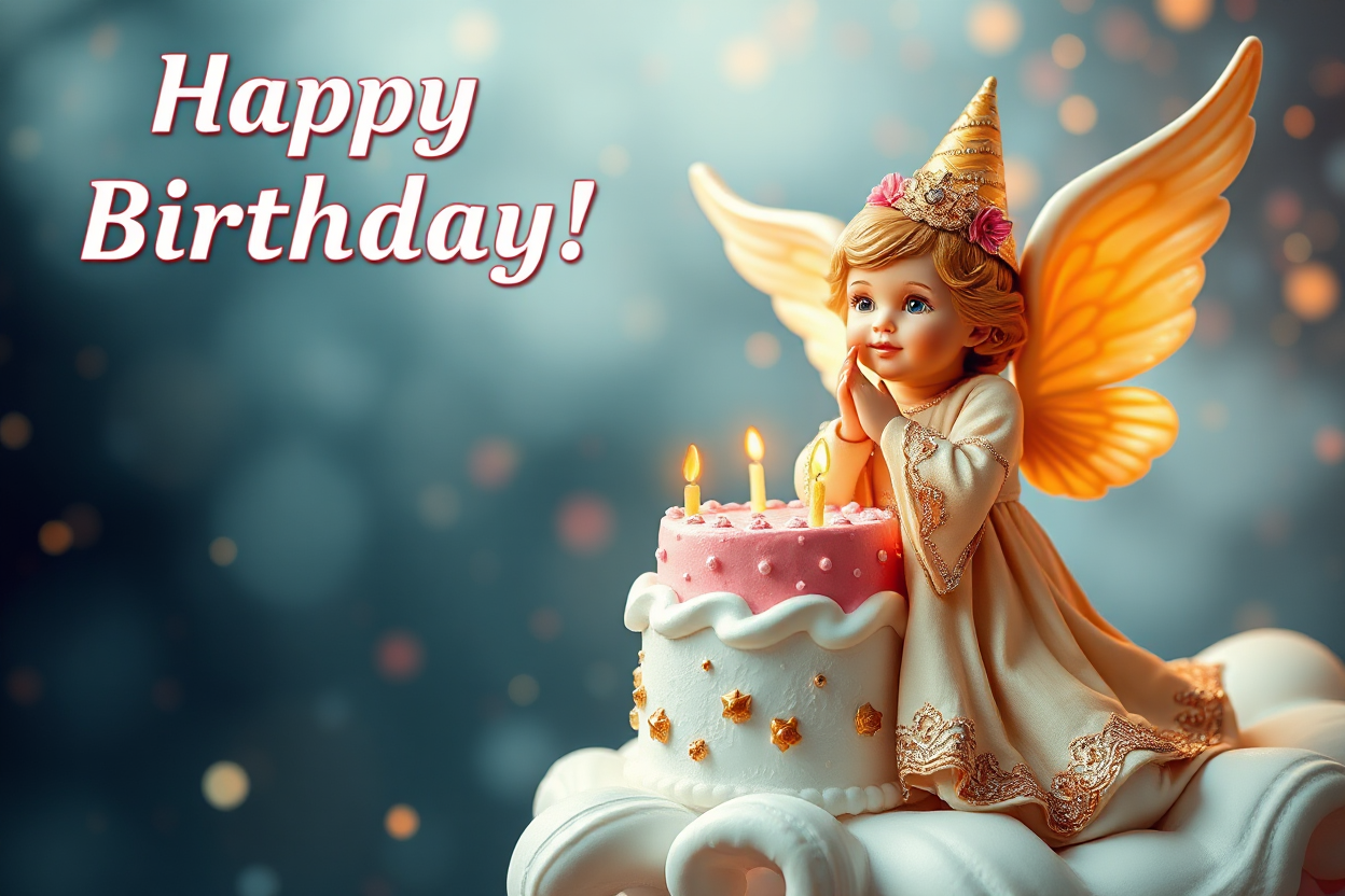 Happy Birthday Angel Images for Cherished Moments