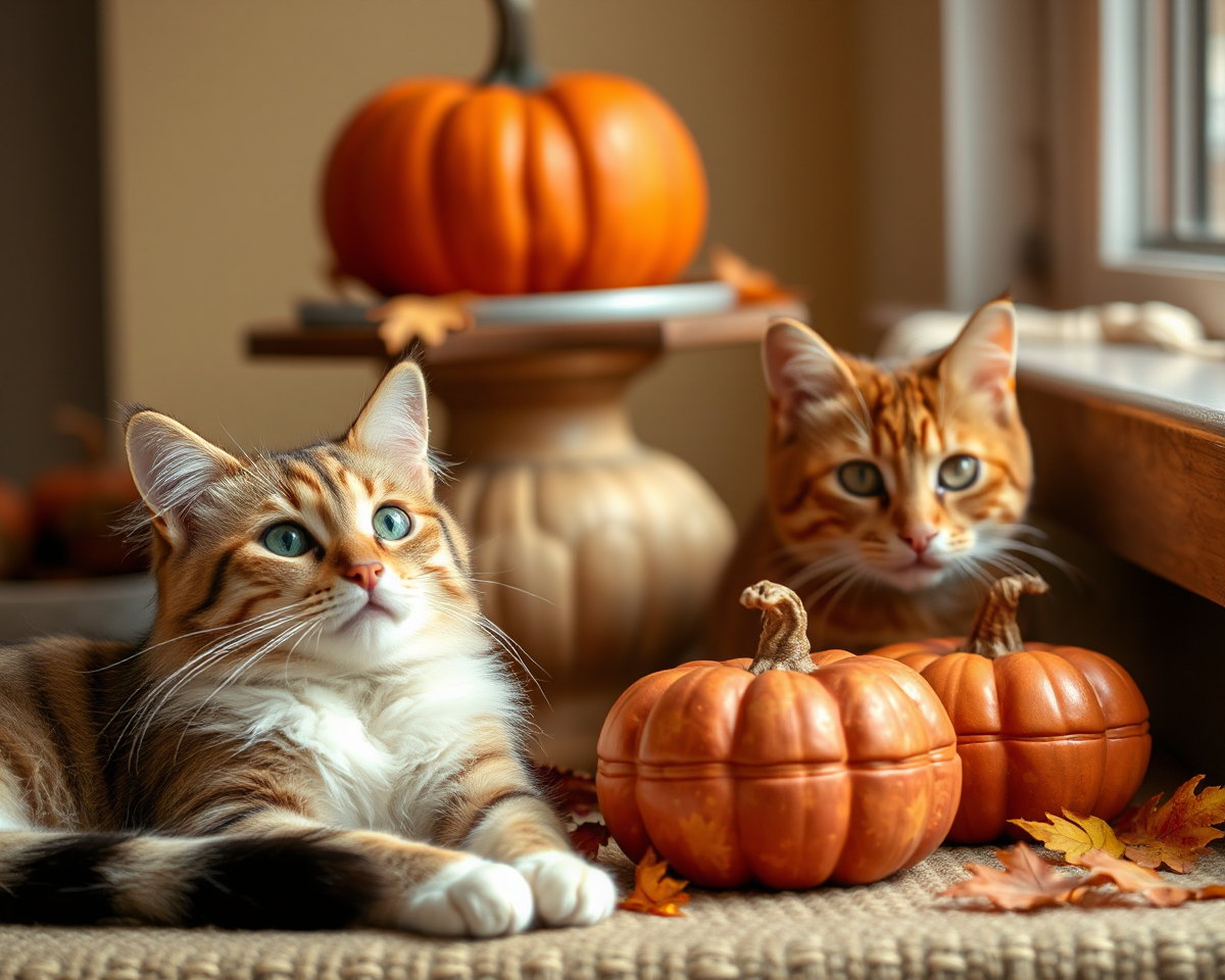 Cats and Thanksgiving Pictures: A Joyful Celebration