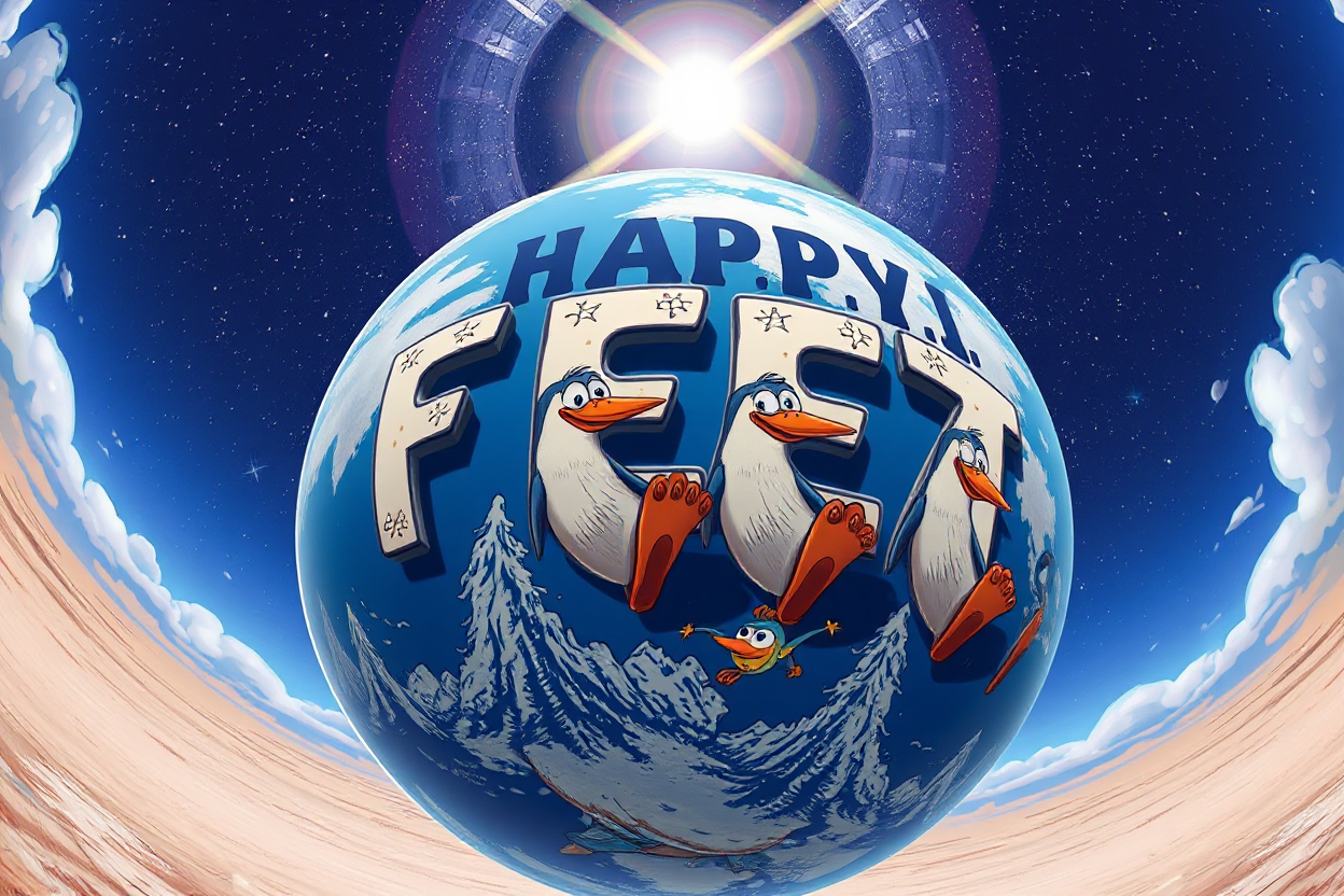 Happy Feet Planet Photos Capture Joyful Moments