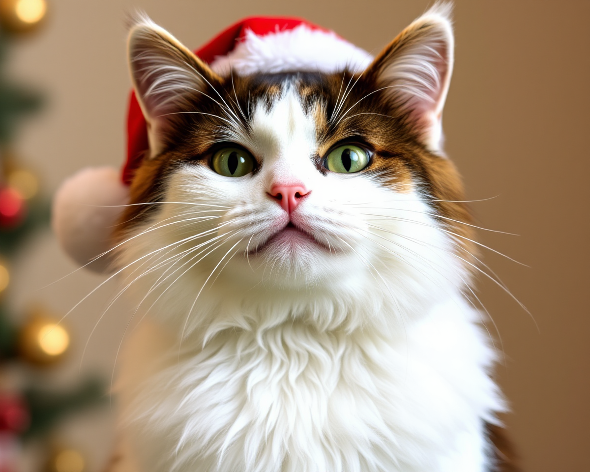 Funny Christmas Pictures of Cats Are Silly