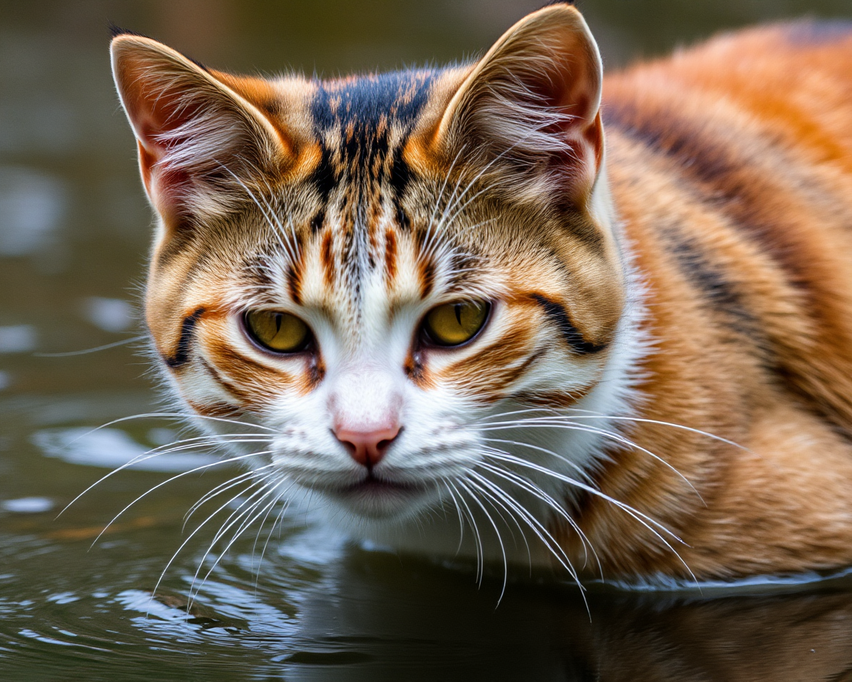 Cat's Wet and Wild Images