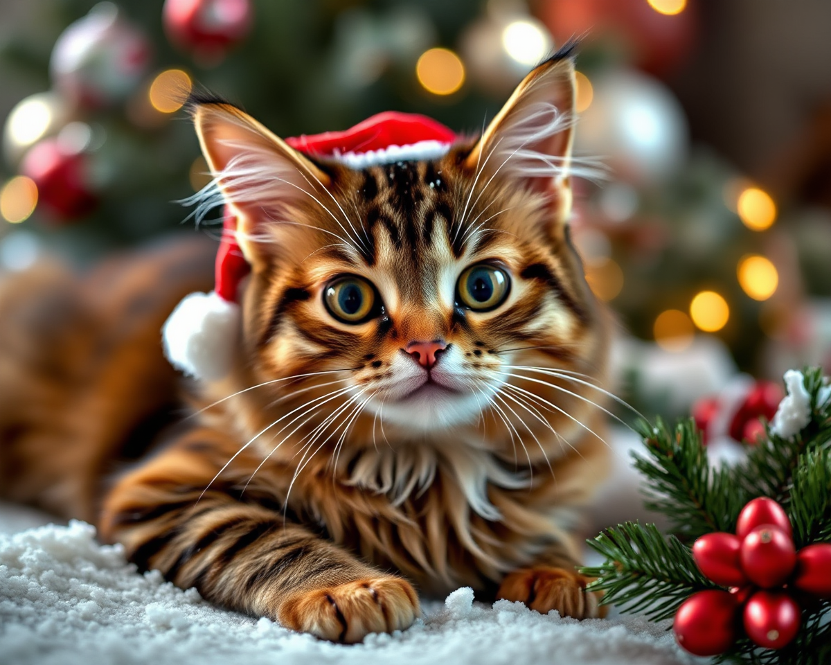 Funny Xmas Cat Images for a Joyful Holiday Season